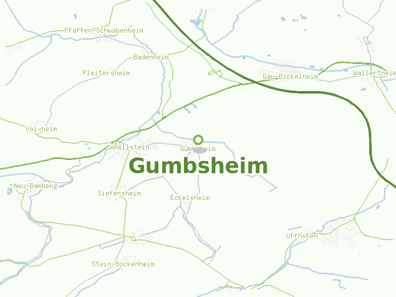 Karte von Gumbsheim