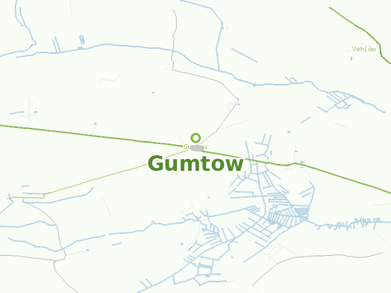 Karte von Gumtow