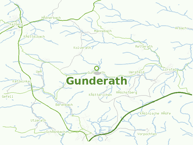 Karte von Gunderath