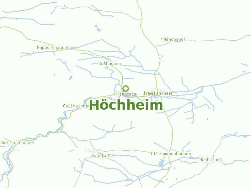Karte von Höchheim