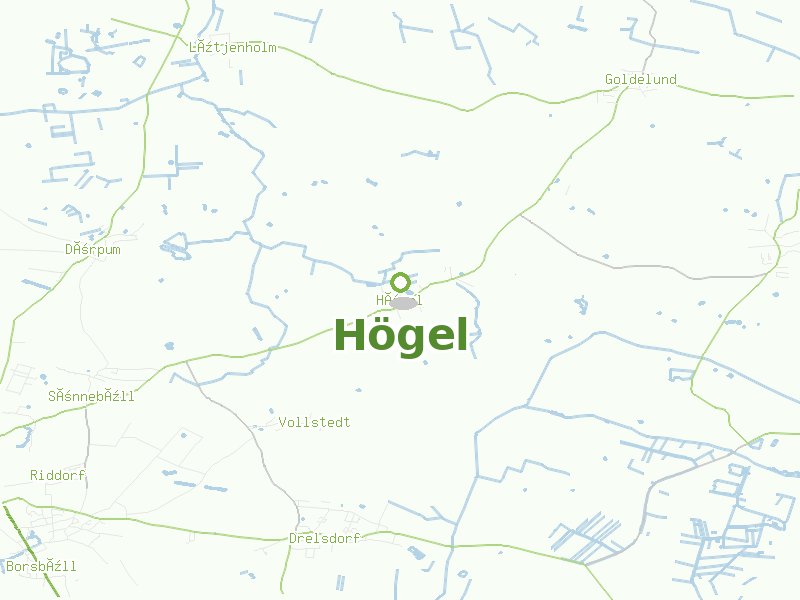 Karte von Högel