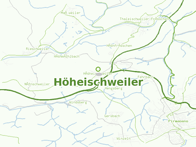 Karte von Höheischweiler