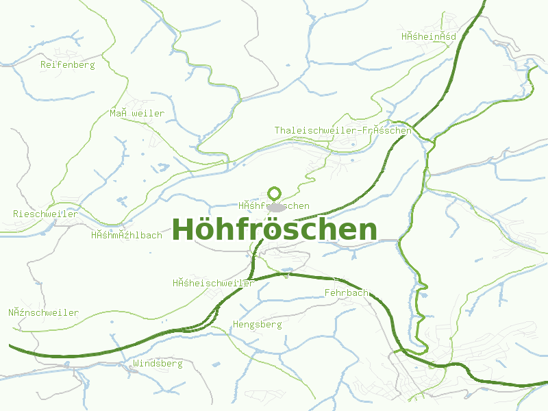 Karte von Höhfröschen