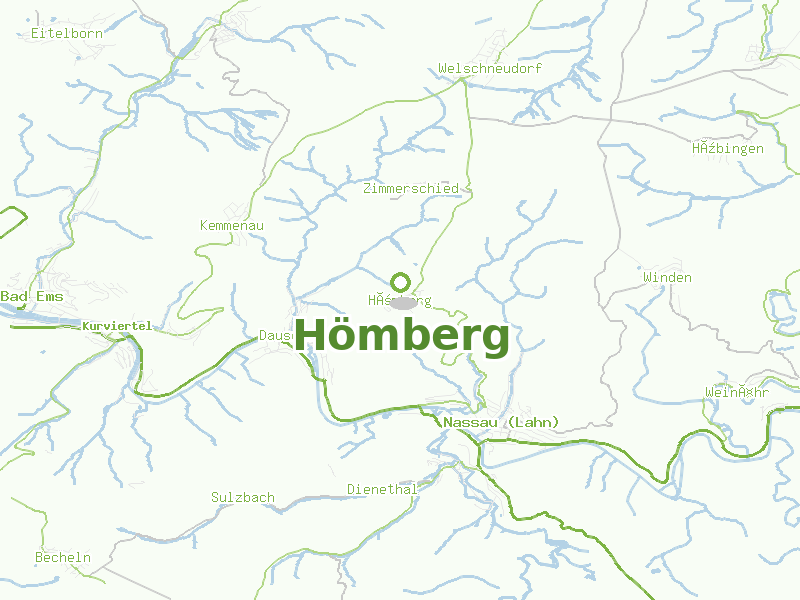 Karte von Hömberg
