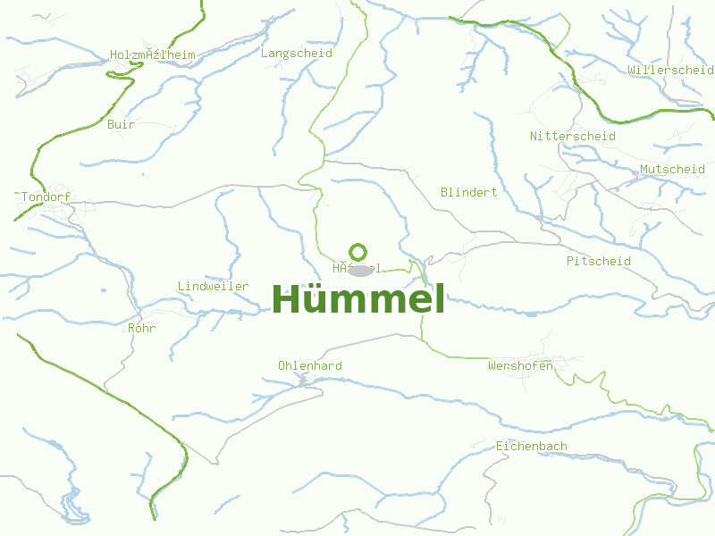 Karte von Hümmel