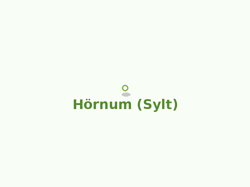 Karte von Hörnum (Sylt)