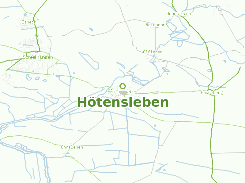 Karte von Hötensleben