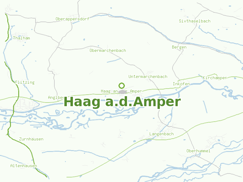 Karte von Haag a.d.Amper