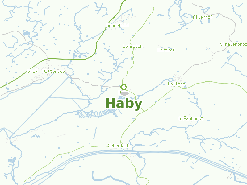 Karte von Haby