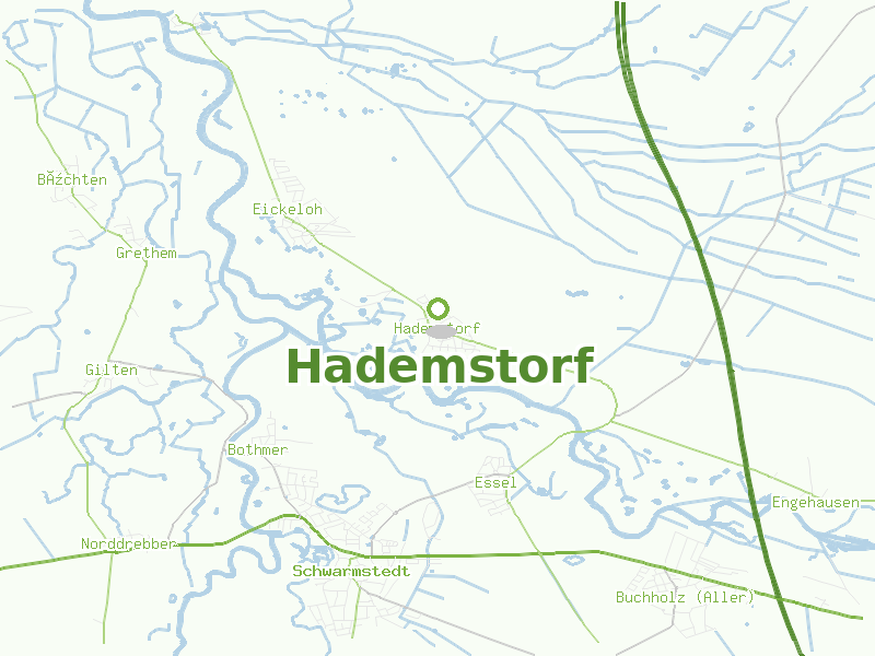 Karte von Hademstorf