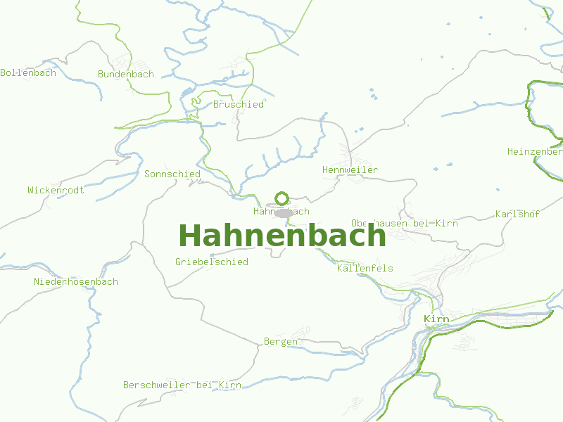 Karte von Hahnenbach