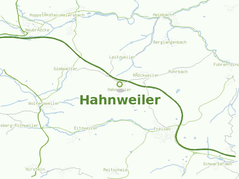 Karte von Hahnweiler