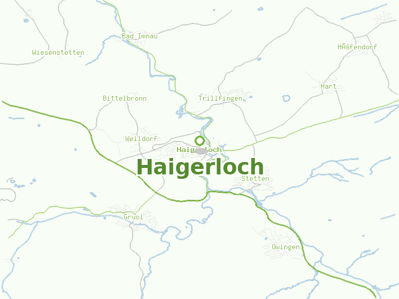 Karte von Haigerloch