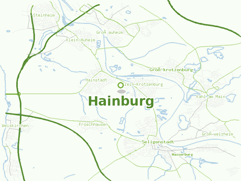 Karte von Hainburg