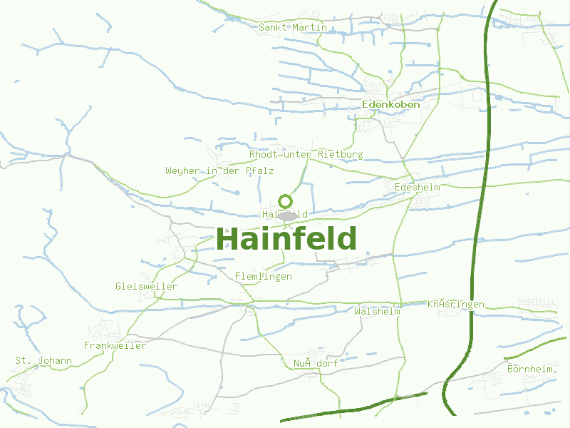 Karte von Hainfeld