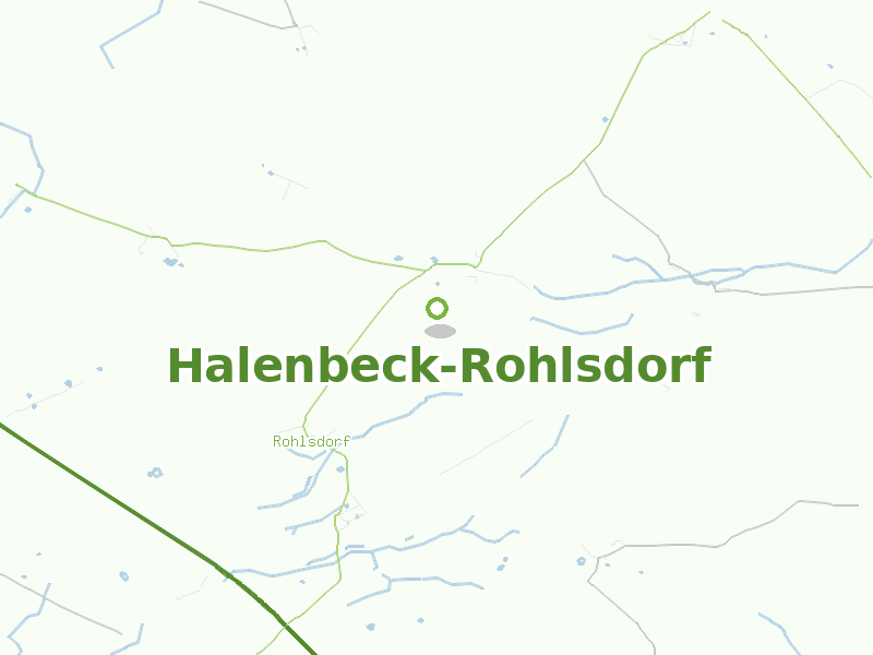 Karte von Halenbeck-Rohlsdorf
