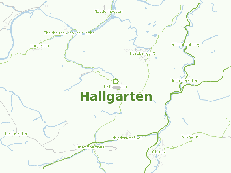 Karte von Hallgarten