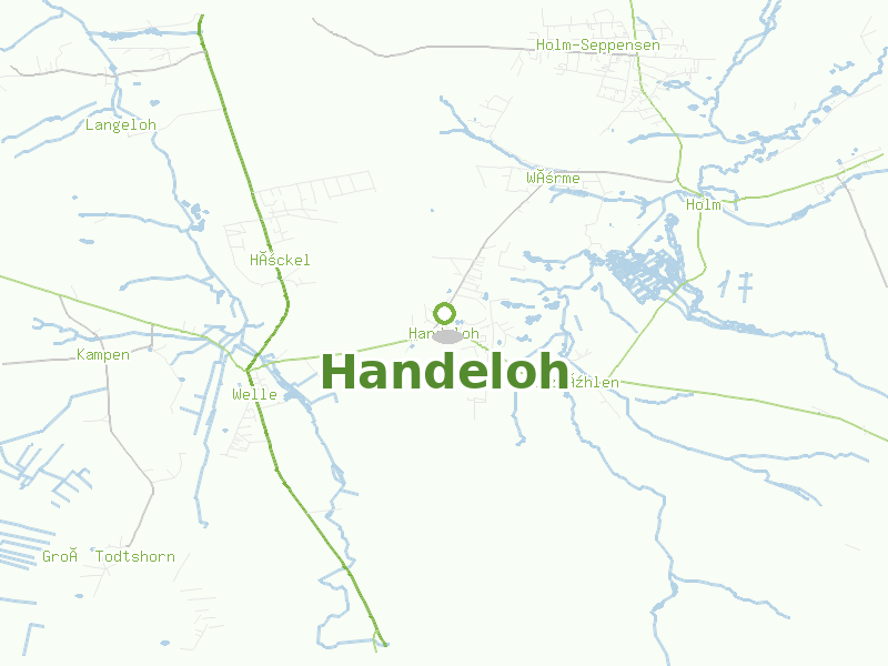Karte von Handeloh