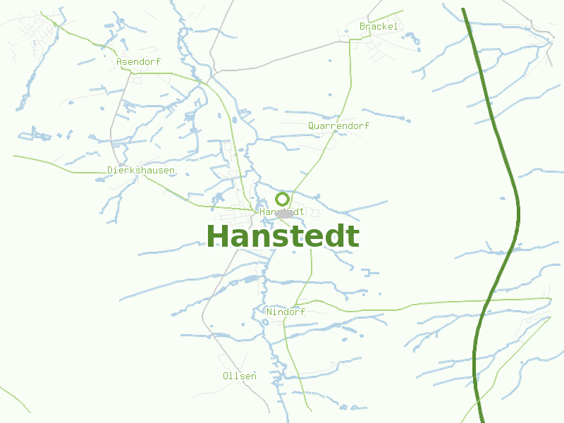 Karte von Hanstedt