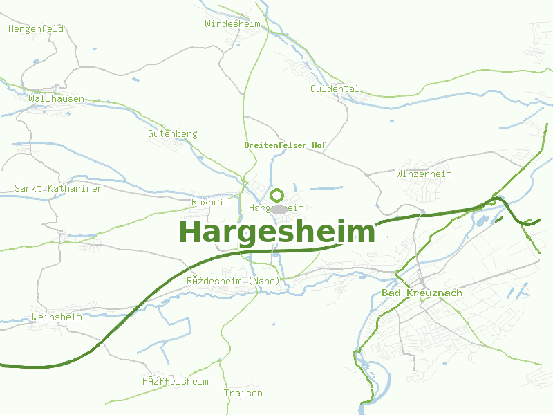 Karte von Hargesheim
