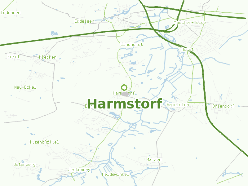 Karte von Harmstorf