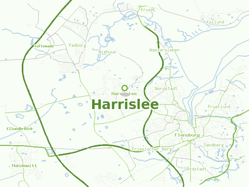 Karte von Harrislee