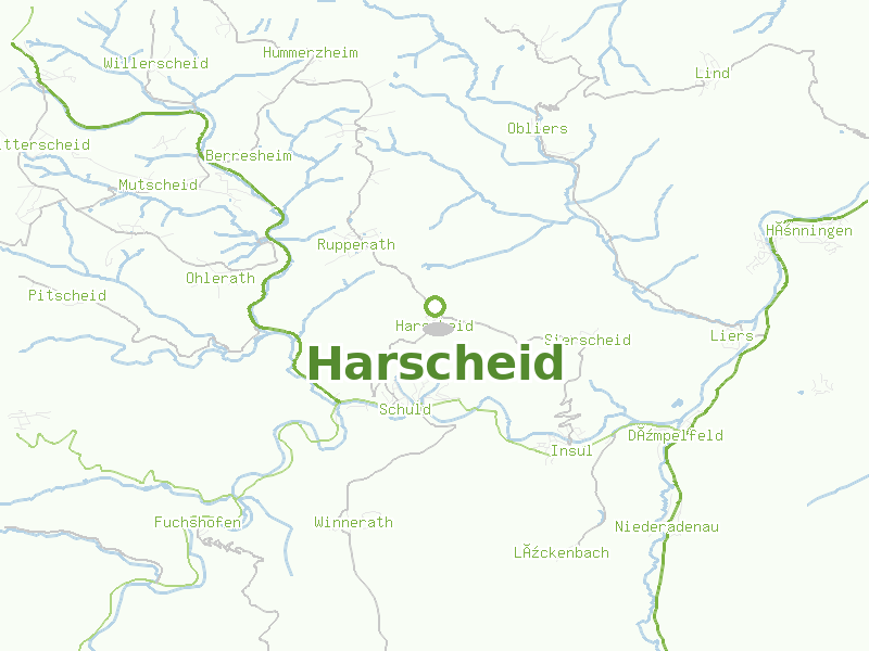 Karte von Harscheid