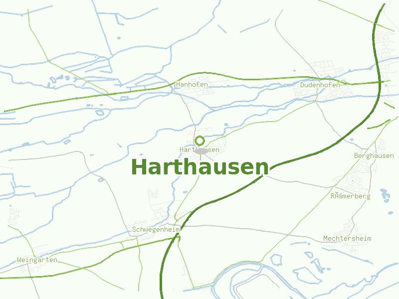 Karte von Harthausen