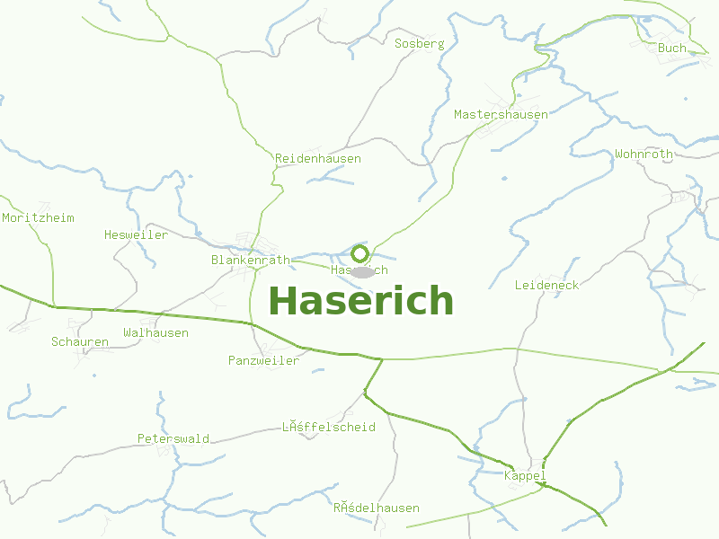 Karte von Haserich