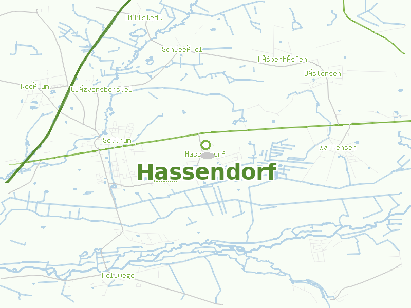 Karte von Hassendorf