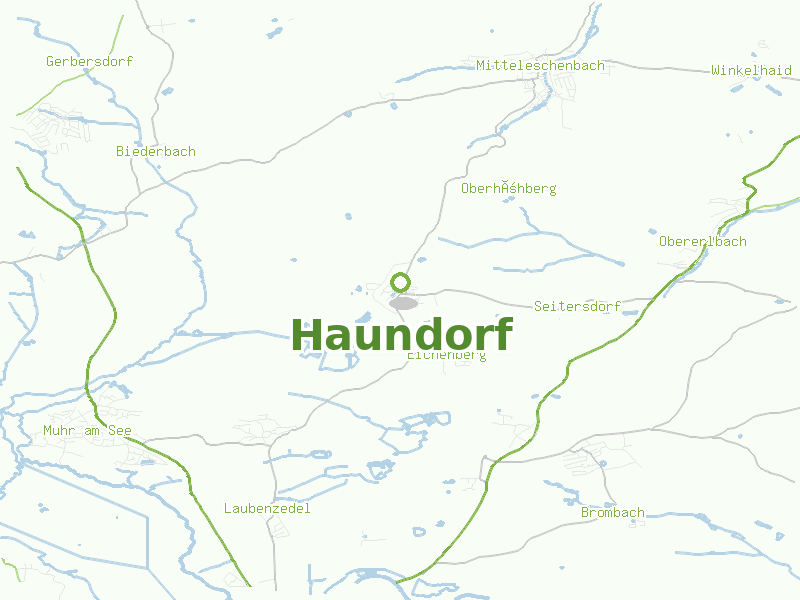 Karte von Haundorf