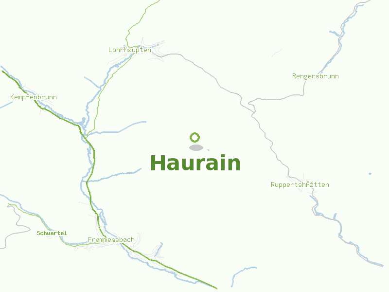 Karte von Haurain