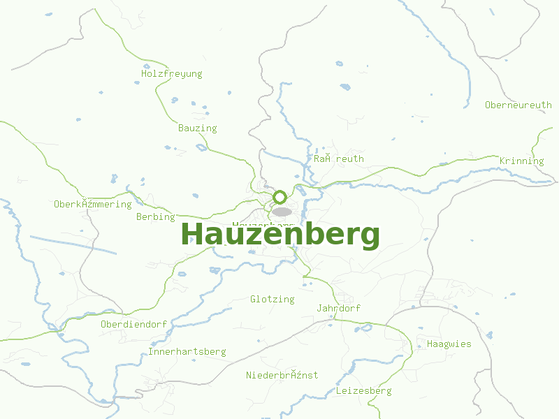 Karte von Hauzenberg