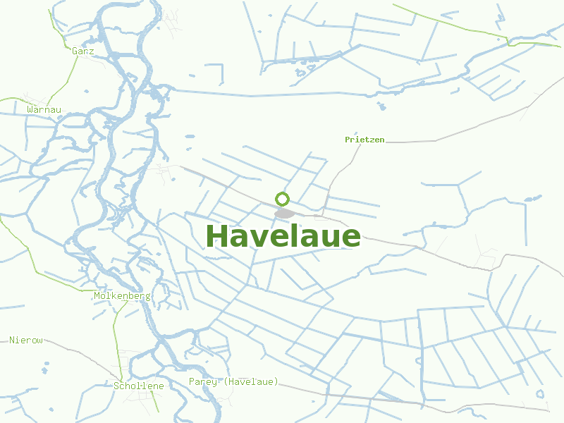 Karte von Havelaue
