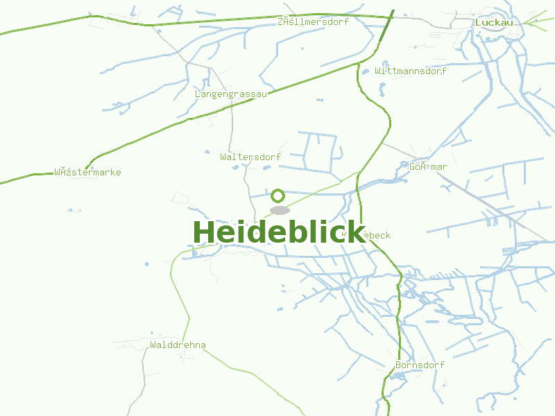 Karte von Heideblick