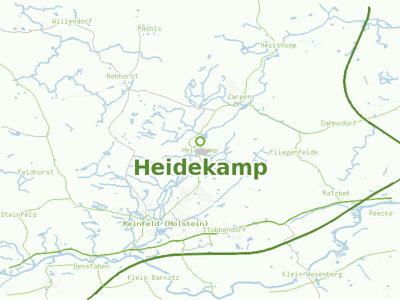 Karte von Heidekamp