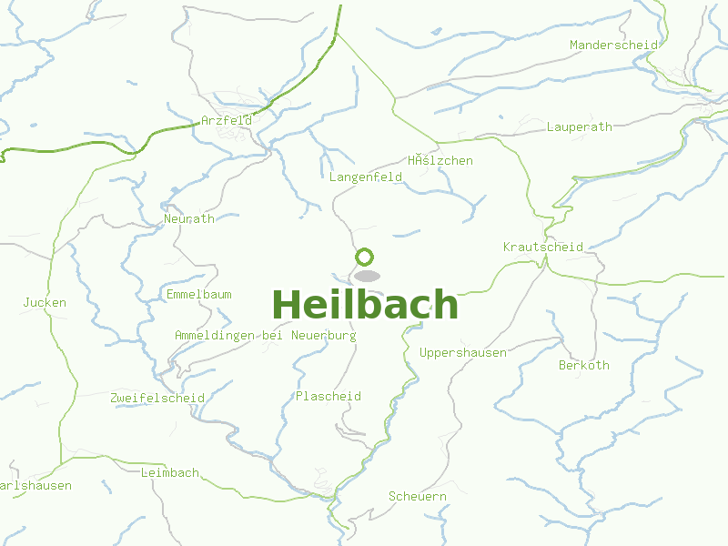 Karte von Heilbach