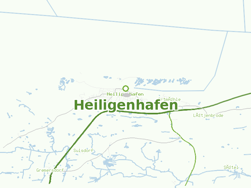Karte von Heiligenhafen