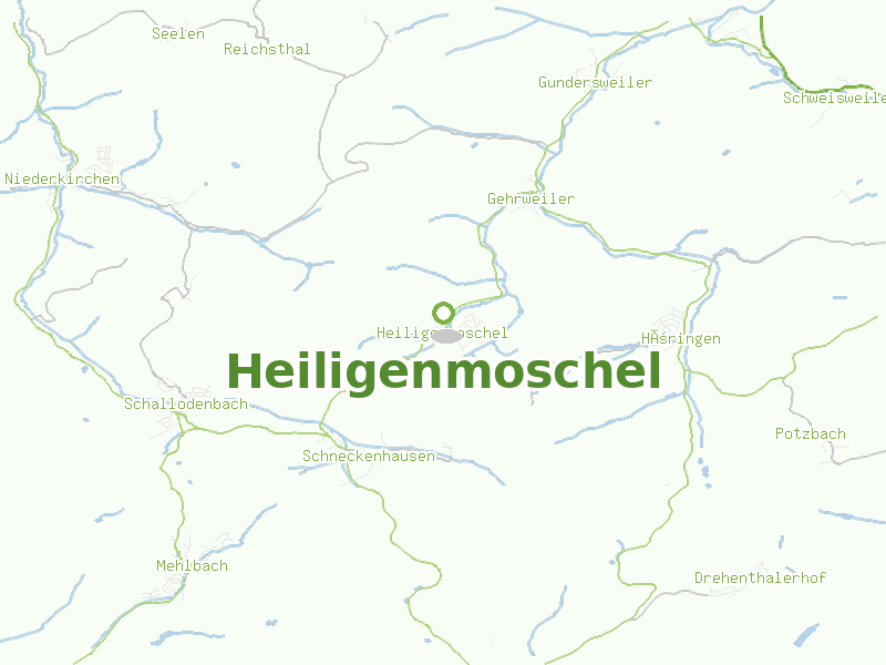 Karte von Heiligenmoschel