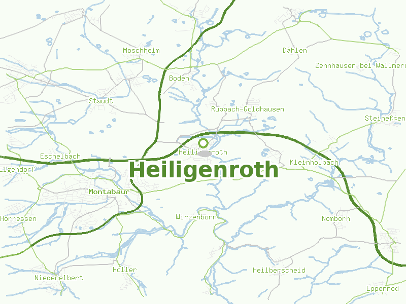 Karte von Heiligenroth