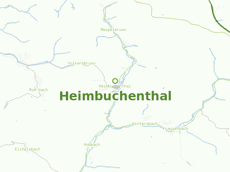 Karte von Heimbuchenthal