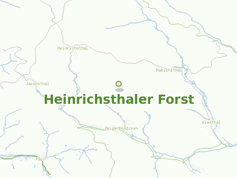 Karte von Heinrichsthaler Forst