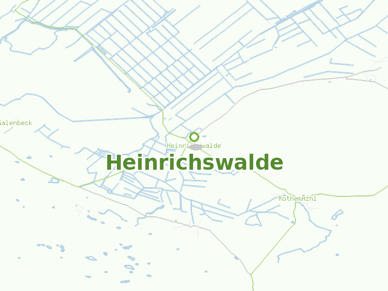 Karte von Heinrichswalde