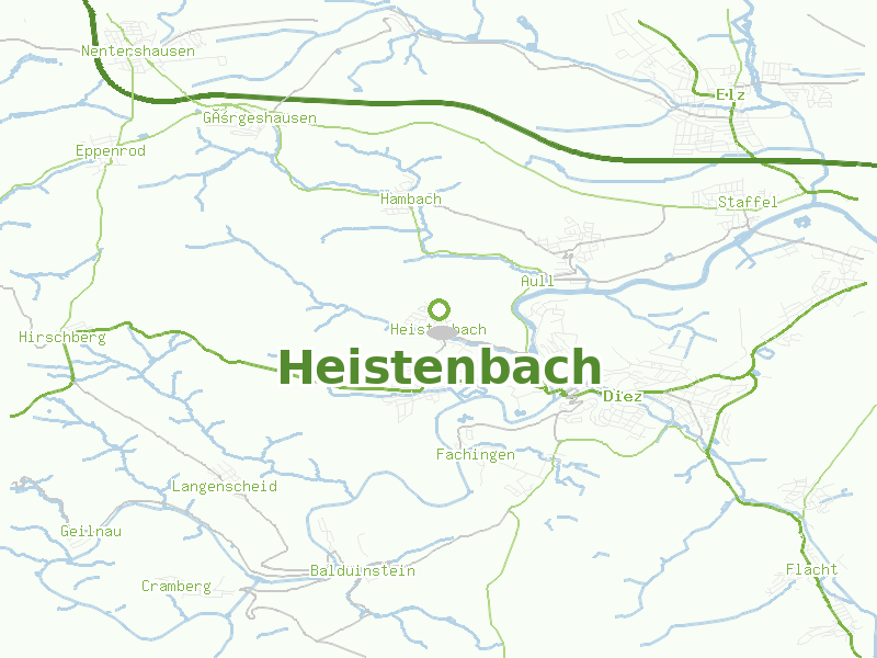 Karte von Heistenbach