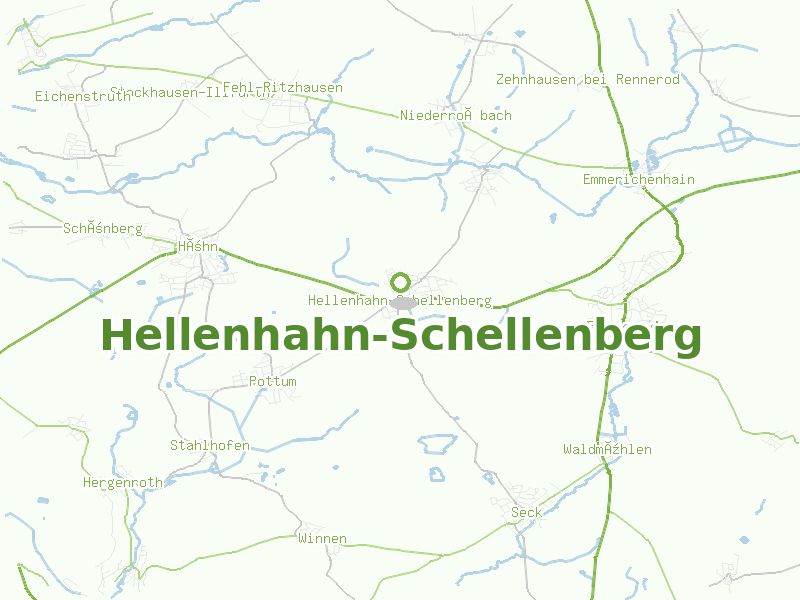 Karte von Hellenhahn-Schellenberg