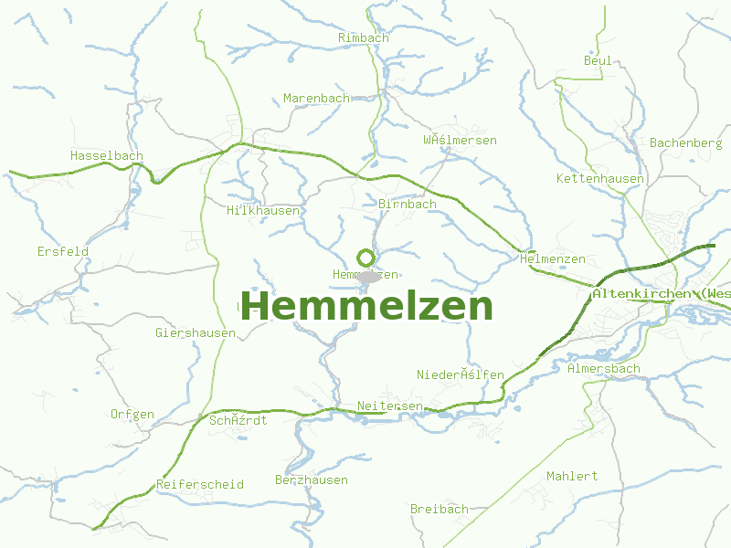Karte von Hemmelzen