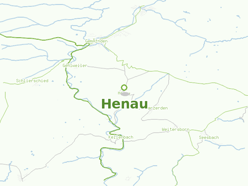 Karte von Henau