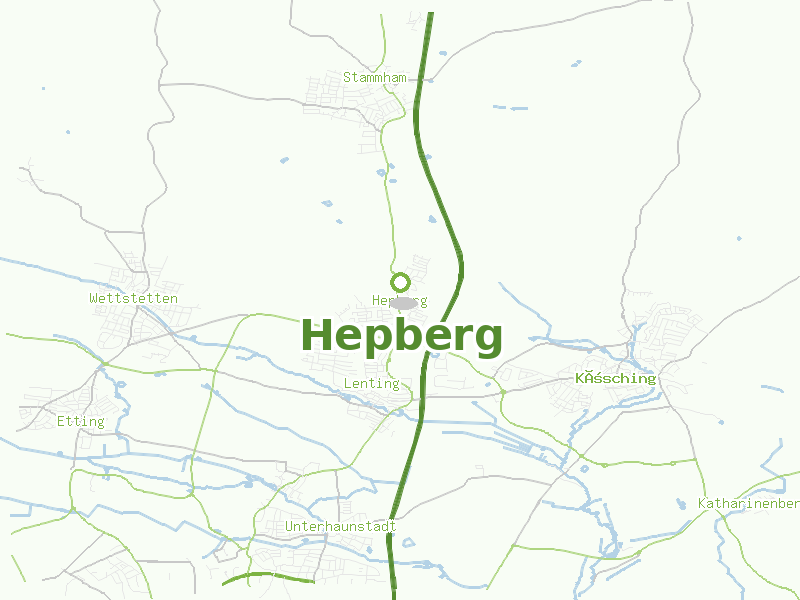 Karte von Hepberg