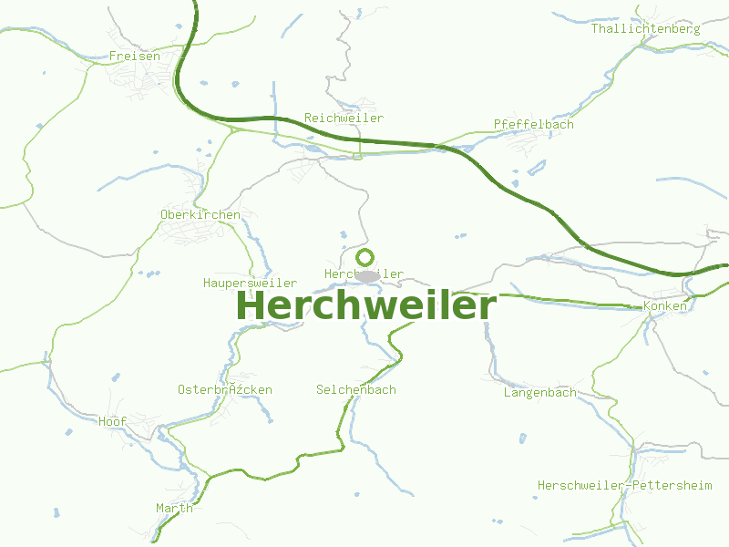 Karte von Herchweiler
