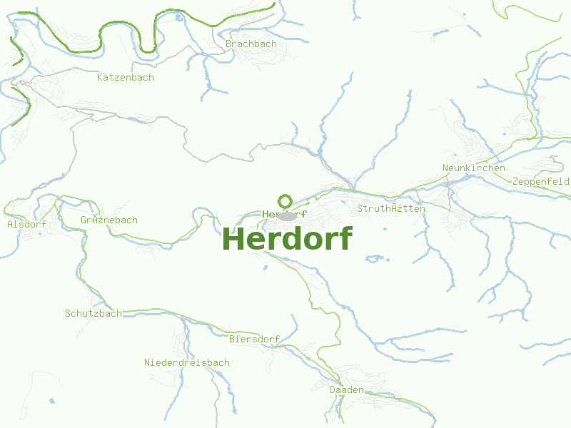 Karte von Herdorf